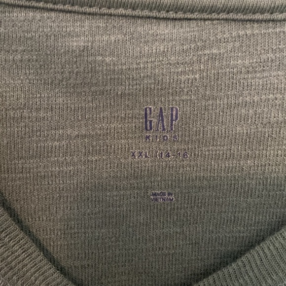 GAP Kids Boys Green Long Sleeve - Picture 4 of 5